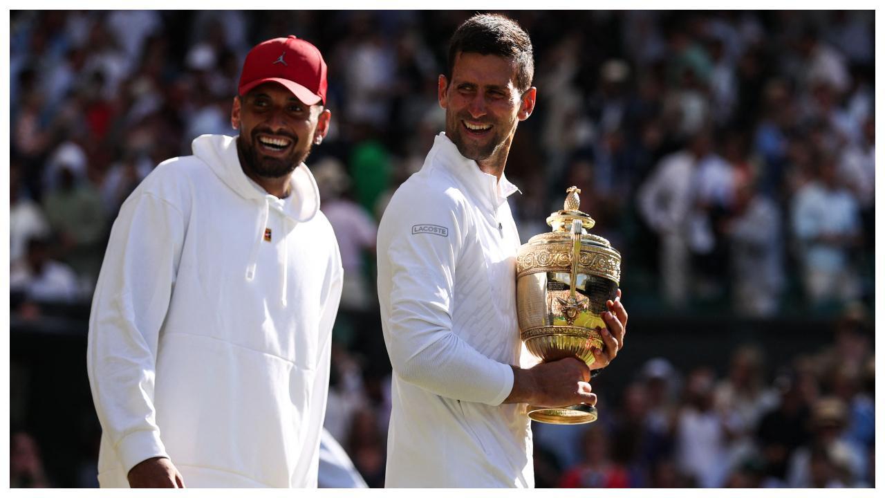 Wimbledon 2022: Nick Kyrgios is all praise for Djokovic